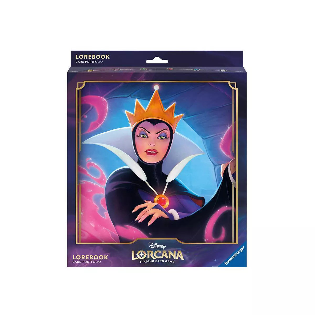 Ravensburger Disney Lorcana: The First Chapter Trading Card Game Evil Queen 10-Page Portfolio